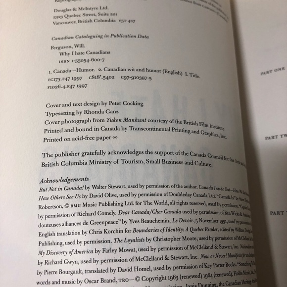 Why I Hate Canadians Will Ferguson Book - Picture 7 of 7